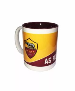AS Roma bögre sárga-bordó